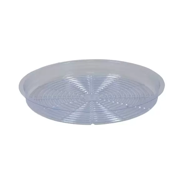 Gro Pro Premium Clear Plastic Saucer 16 in (25/Cs)