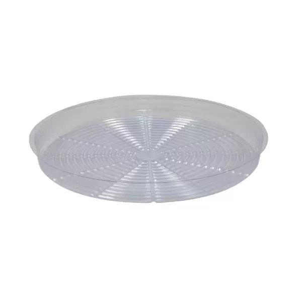 Gro Pro Premium Clear Plastic Saucer 18 in (25/Cs)