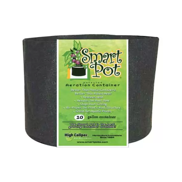 Smart Pot Black 10 Gallon (50/Cs)