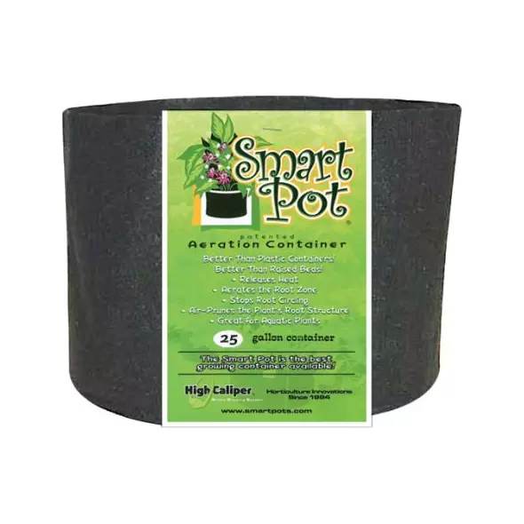 Smart Pot Black 25 Gallon (50/Cs)