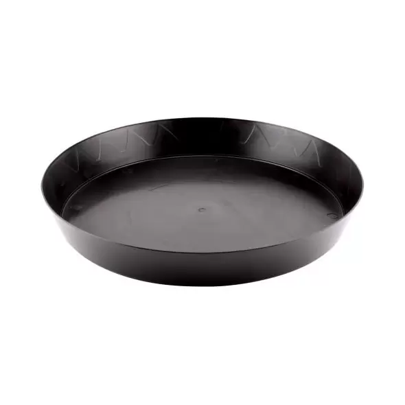 Gro Pro Heavy Duty Black Saucer - 14 in (35/Cs)