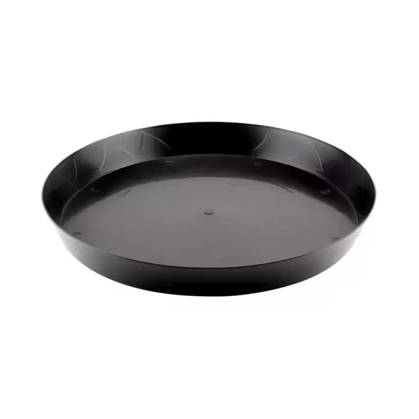 Gro Pro Heavy Duty Black Saucer - 16 in (35/Cs)