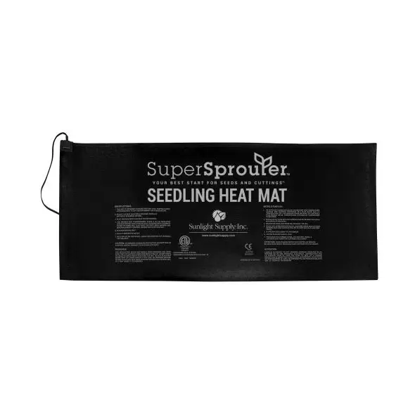 Super Sprouter 4 Tray Seedling Heat Mat 21 in x 48 in (6/Cs)