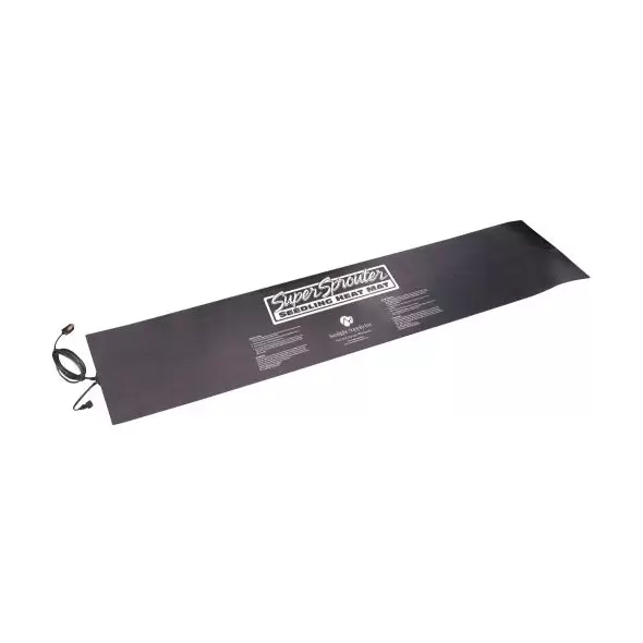 Super Sprouter 2 Tray Seedling Heat Mat Daisy-Chainable 12 in x 48 in (12/Cs)