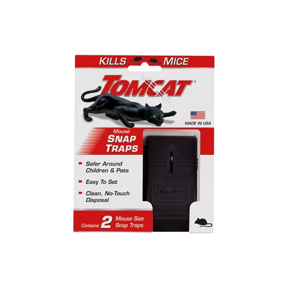 Tomcat Mouse Snap Trap 2pk