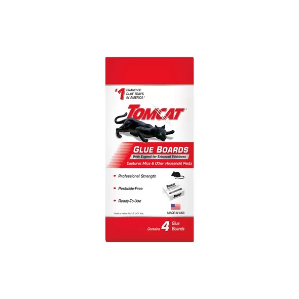 Tomcat 4pk Multi Pest Glue Board w/Eugenol