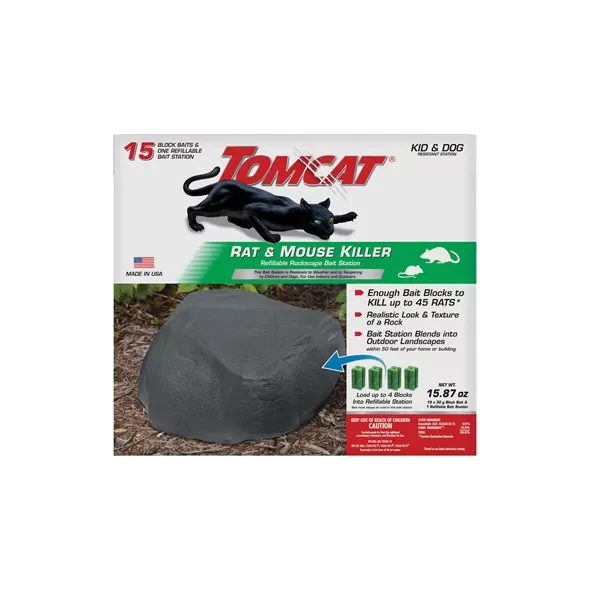 Tomcat Rockscape Bait Station
