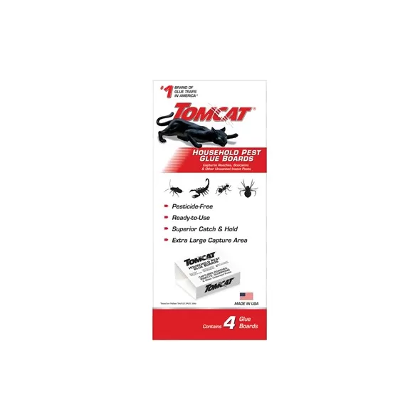 Tomcat House Pest Glue Board 4pk