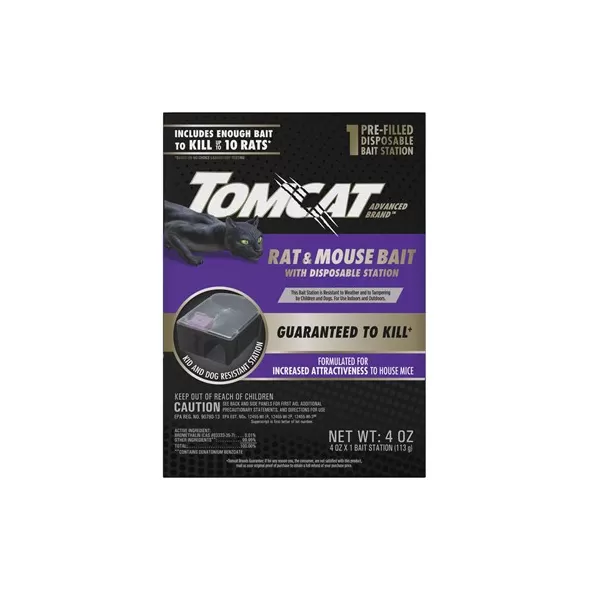 Tomcat 1pk Advanced Tier 1 Disposable Rat Mouse Station