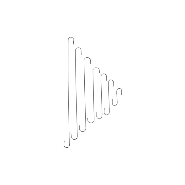 Bamboo Supply 6" Wire S Hook Galvanized 25/BD