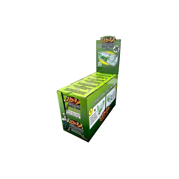 Billy Bob 4pc Catch & Release Mouse Trap Display