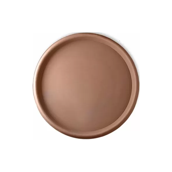 Crescent 19.7" Round Universal Saucer Weathered Terracotta