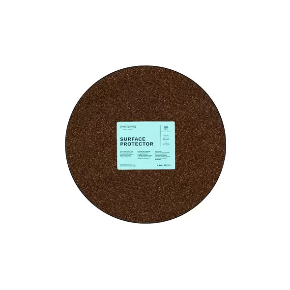 CWP 14" Dark Cork Plant Mat