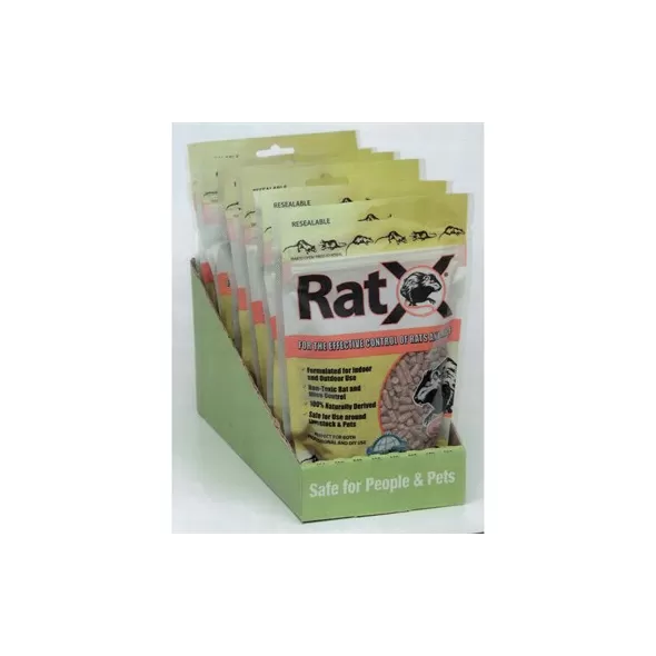Ecoclear 8oz RatX Bait Pellets with Shelf Tray