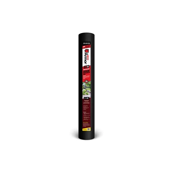 IKES 3'x250' Weed Armor Pro60 Prevention Fabric 30yr 5oz Woven & Punched