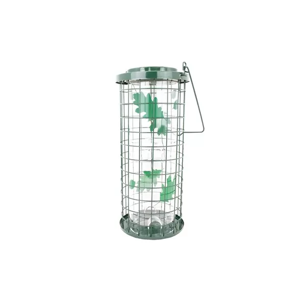 Perky Pet Squirrel Stumper Feeder Green 3lb Capacity