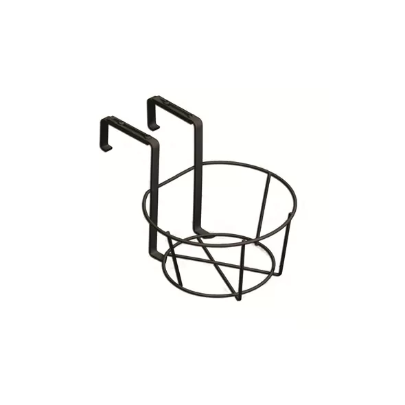 Panacea 8" Ring Over The Deck Adj Flower Pot Holder Black