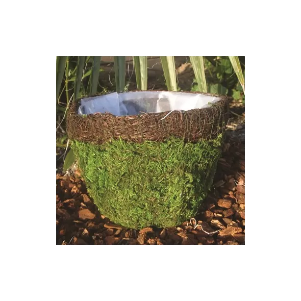SuperMoss 3pc Round Deco Basket