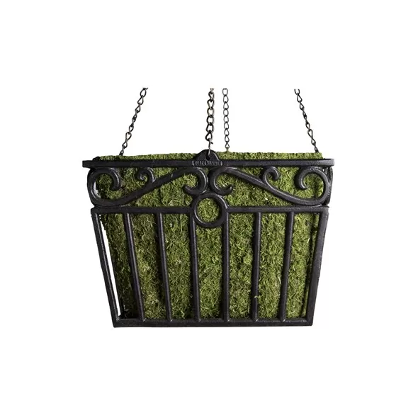 SuperMoss 12" Blackhammer Hanging Basket London Square