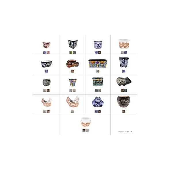 SSI 56pc Nuevo Talavera Assortment