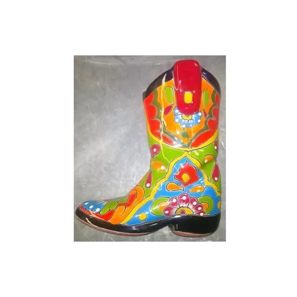 Talavera Medium Boot Planter