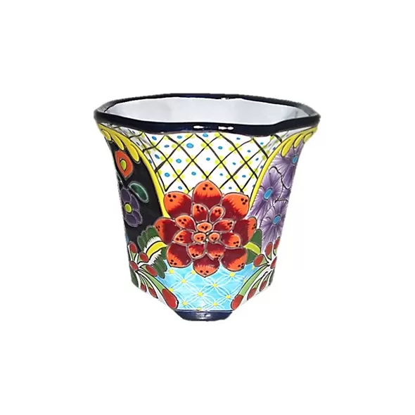 Talavera 12" Octagonal Pot