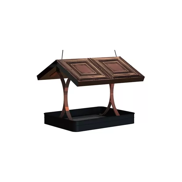 Woodlink Vintage Tin Panel Roof Fly Thru Feeder
