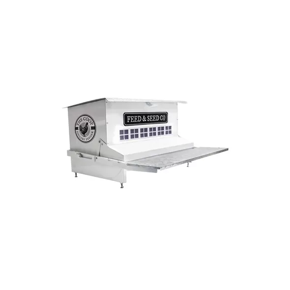 Woodlink Large White Chicken Feeder The Coop Absolute