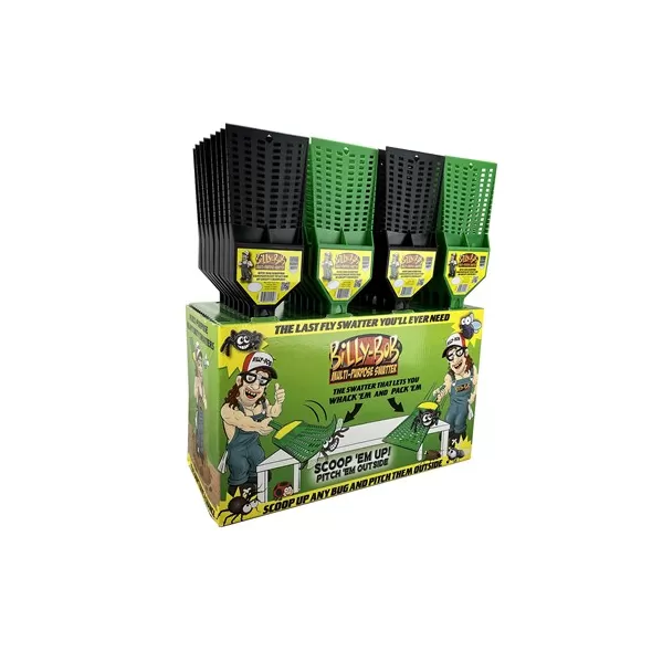 Billy Bob 36pc Fly Swatter Counter Display