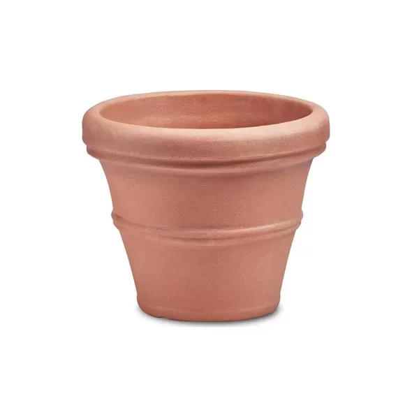 Crescent 27" Brunello Planter Weathered Terra Cotta