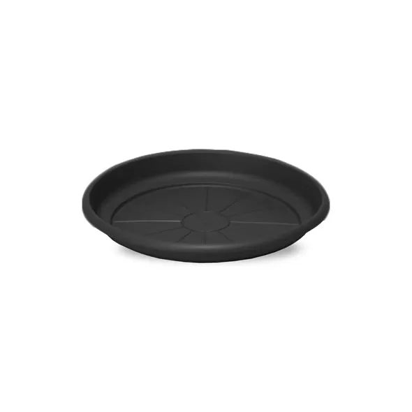Crescent 12" Emma Saucer Black