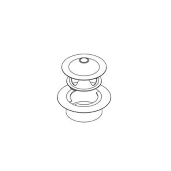 DECLOET 3" POLY ADAPTER c/w DIFFUSER