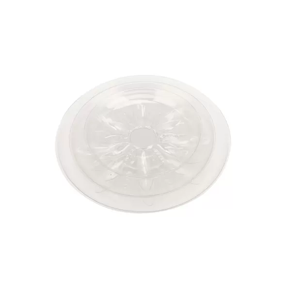 Gardener Select 6" Heavy Duty Clear Plastic Saucer