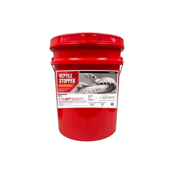 Reptile Stopper 25lb Pail Repellent Granules