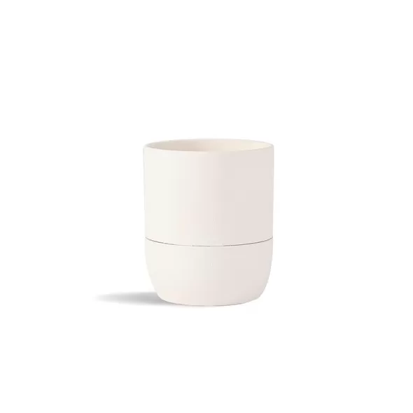 PHG 6.5"x6.5" Urban Dweller Self-Watering Pot Bright White
