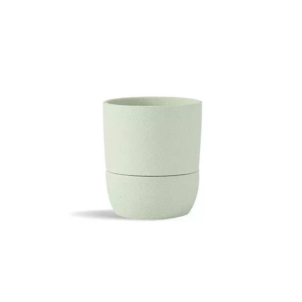 PHG 6.5"x6.5" Urban Dweller Self-Watering Pot Sand Sage Green