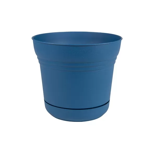 Bloem 14" Saturn Planter Classic Blue