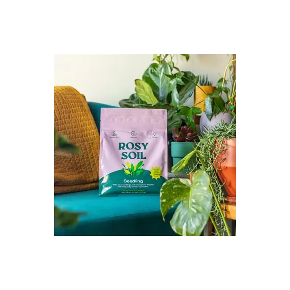 Rosy Soil 4qt Seedling Mix 8/cs