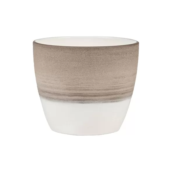 Scheurich 7.5" Espresso Cream 950/19 Planter
