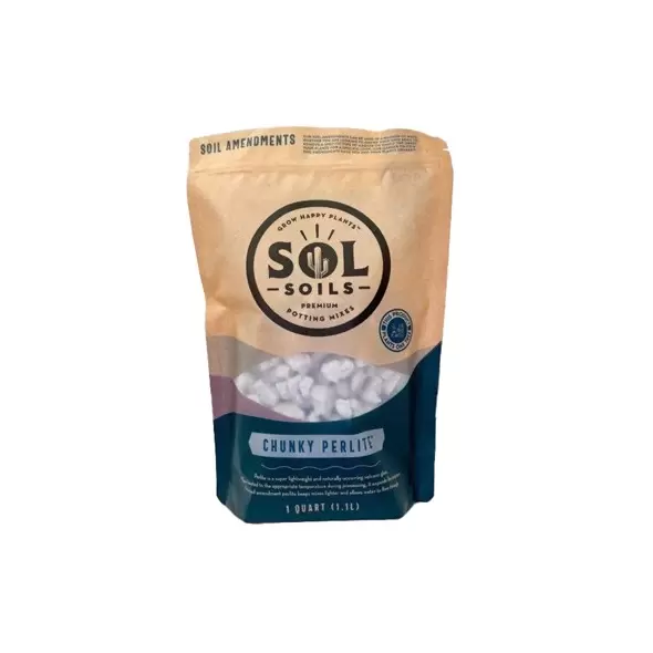 Sol Soils 1qt Chunky Perlite