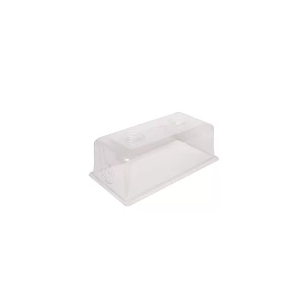 SunDome 7.5" Humidity Dome-Multi Vented For 10x20" Tray 10/CS