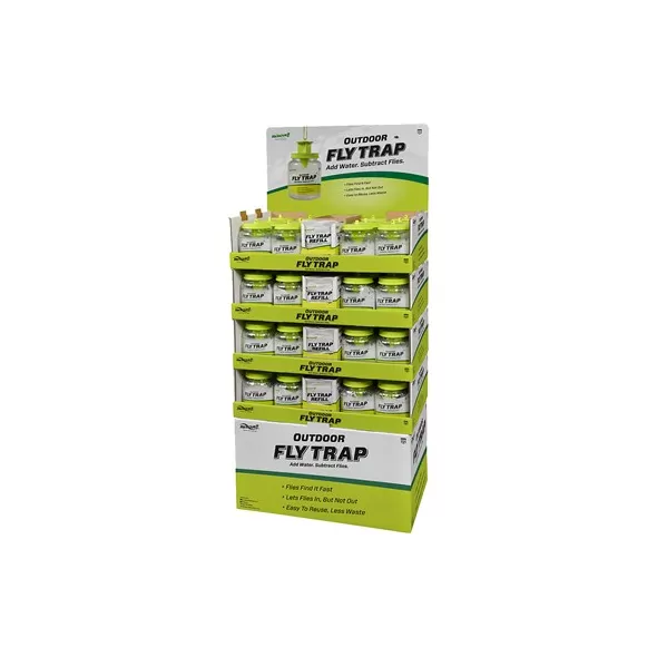 Rescue 96pc Reuseable Fly Trap Display 48 FTR + 48 FTA