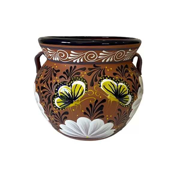 Talavera 14" Bella Especial Michoacana Pot Barro