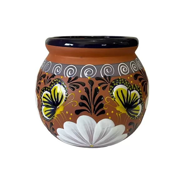 Talavera 16.5" Bella Especial Esfera Pot Barro