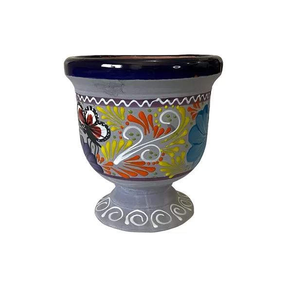 Talavera 6" Bella Especial Urn Planter Blue