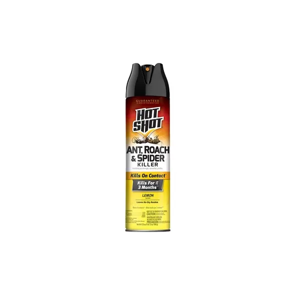 Hot Shot 17.5oz Ant Roach & Spider Killer Lemon