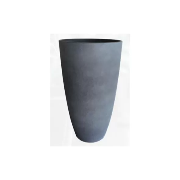 Austram 11" x 6" x 20" Vizcaya Vase Anchor Grey