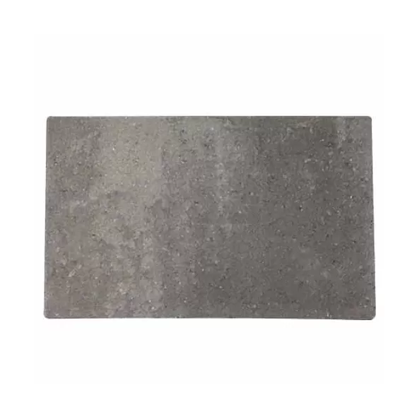 Borgert Products Flat Slab, 9" x 9" Large Square Sterling Gray Traditional Cobble Series| 4KC47