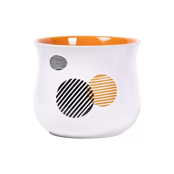 Blue Sky Merry Round 6.5" Flower Pot