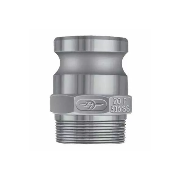 Cam and Groove Coupling, 3"Adapter x MNPT Aluminum Type F